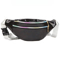 Borsa da corsa sportiva Valstrend waterproof in tessuto laser resistente all'aperto, con cerniere e tasche per fitness e attività outdoor