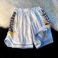 American Basketball Sports Student Summer Running Quick-dry Casual Retro Training Shorts