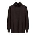 Autumn Winter Men's Warm Turtleneck Sweater High Quality Fashion Casual Comfortable Pullover Thick Sweater Male