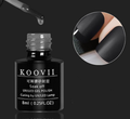 Smalto opaco frosted seal KOOVII di Valstrend, con finish opaco e trasparente retro, per un look mat e elegante sulle unghie.