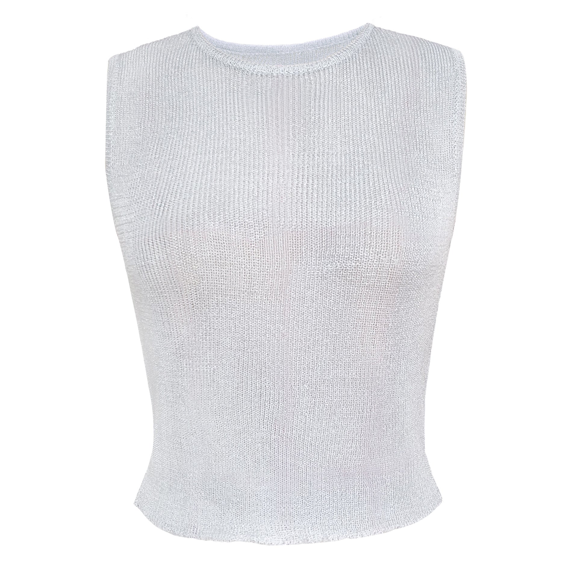 Women's Fashion See-through Vest Top
