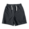 Pantaloncini corti da uomo Valstrend in cotone terry fleece, morbidi e comodi, con fascia elastica in vita e tasche frontali