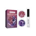 Sequins colorati per trucco viso e corpo di Valstrend, decorazione brillante e artistica per il trucco e il body painting.