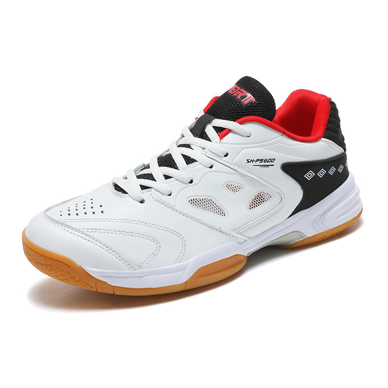 Scarpe da allenamento Valstrend, scarpe da tennis da tavolo e pallavolo con mesh e suola robusta per competizioni sportive