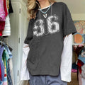 Women's Polyester Cotton Short Sleeve