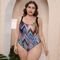 Costume intero da bagno Valstrend, bikini conservatore con spalline sottili e stampa floreale, adatto per terme e nuoto estivo.