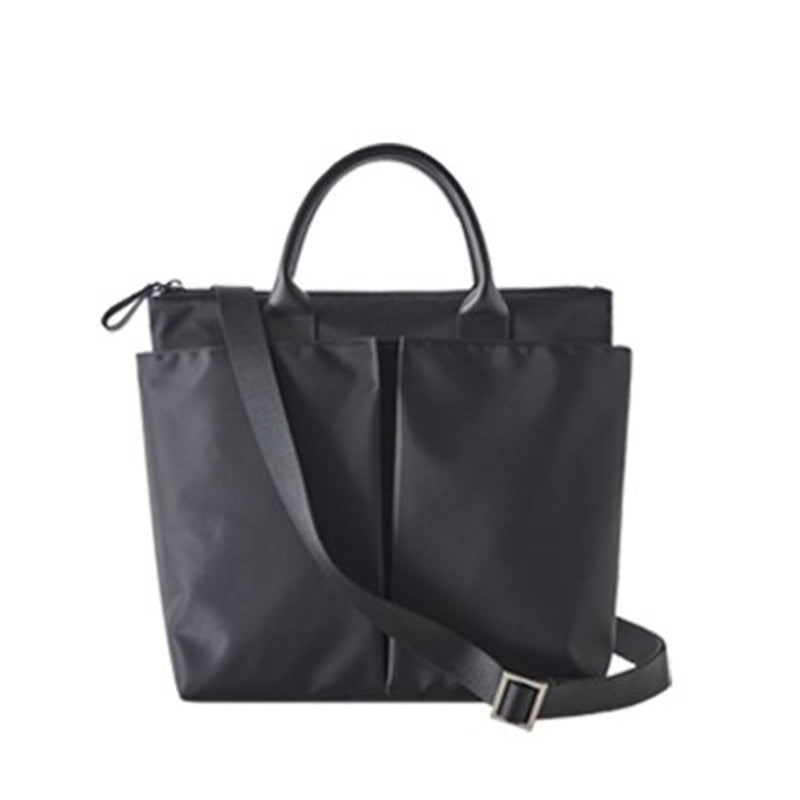 Borsa a tracolla elegante e semplice Valstrend in nylon con tasca frontale, design one shoulder, stile raffinato e pratico.