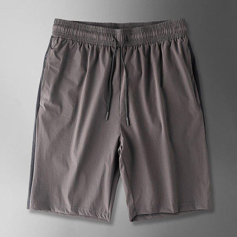 Pantaloncini da uomo Valstrend, shorts estivi casual sportivi in tessuto leggero con tasche, adatti per l'attività all'aperto.