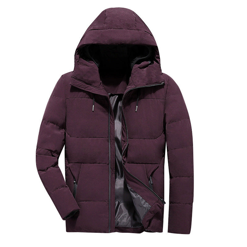 Giacca casual versatile in cotone da uomo, stile semplice e confortevole, in tessuto leggero, in colore neutro, di Valstrend.