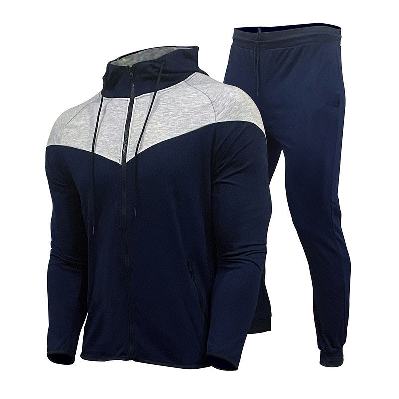 Cardigan sportivo casual da uomo Valstrend, con zip e dettagli eleganti, ideale per look comodi e moderni