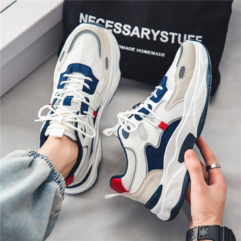 Scarpe sportive casual da uomo Valstrend, traspiranti, in mesh, ideali per la primavera, con design sportivo e comodo.
