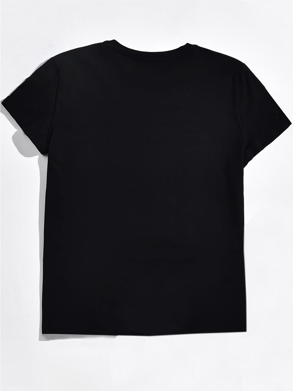 T-shirt donna Valstrend con maniche corte, stampa farfalla colorata a gradiente e citazione ispiratrice, girocollo casual.