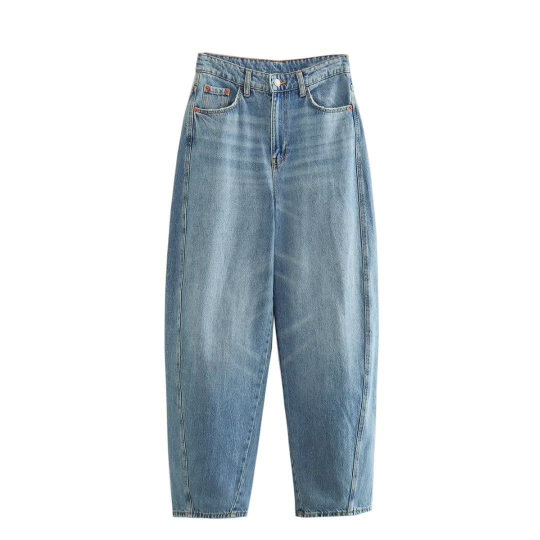 Summer Women's European And American Wind Waist Jeans