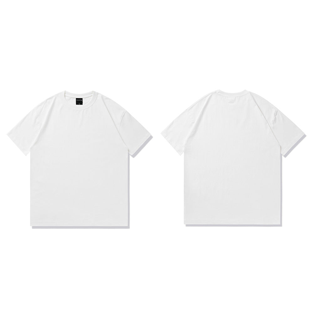 Solid Color BASIC Oversize Cotton T-shirt