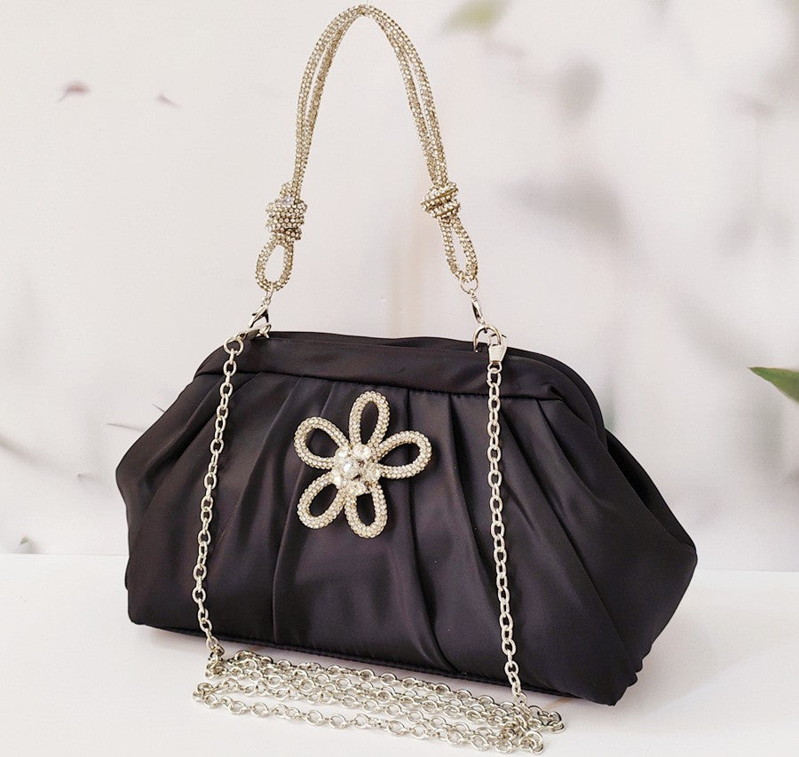 Borsa a spalla donna Valstrend con grande capacità per cena, tracolla elegante e spaziosa, in tessuto resistente e stile moderno