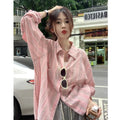 Camicia a maniche lunghe Lazy Style Valstrend con protezione solare, tessuto leggero e stile casual.