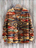Maglione dopamina colorato in stile 3D digitale, in tessuto simile alla lana, marca Valstrend shop, con motivo a maglia.