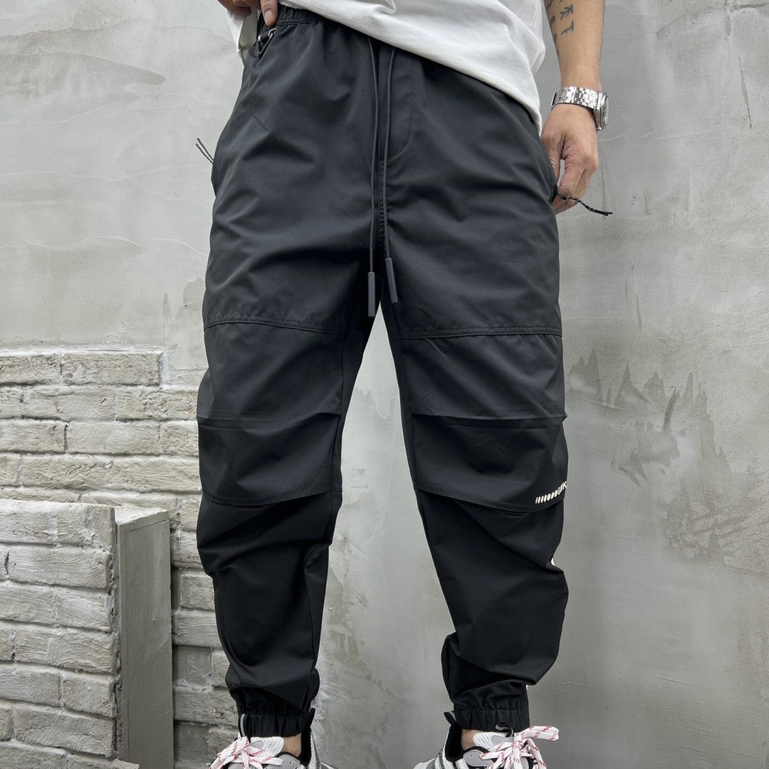 Pantaloni sportivi casual Valstrend con design strutturale e abbinamento di colori, tessuto morbido e adatto all'uso quotidiano