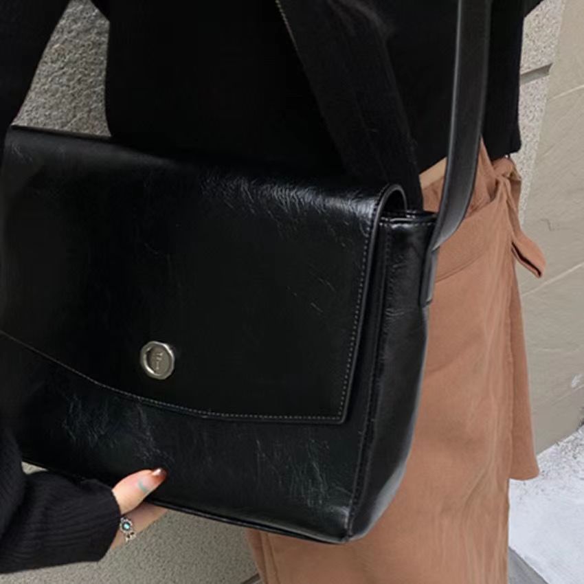 Borsa tote grande Valstrend da pendolare in tessuto retro con texture resistente, ideale per il trasporto quotidiano