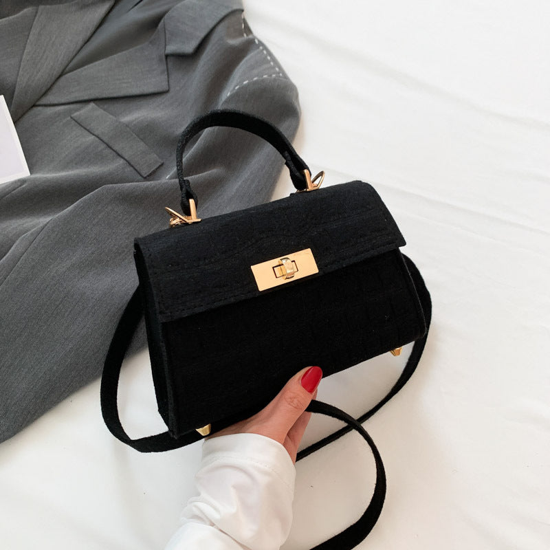 Borsa messenger donna Valstrend Simple Leisure Commute a spalla piccola e alla moda, ideale per il tempo libero e gli spostamenti.
