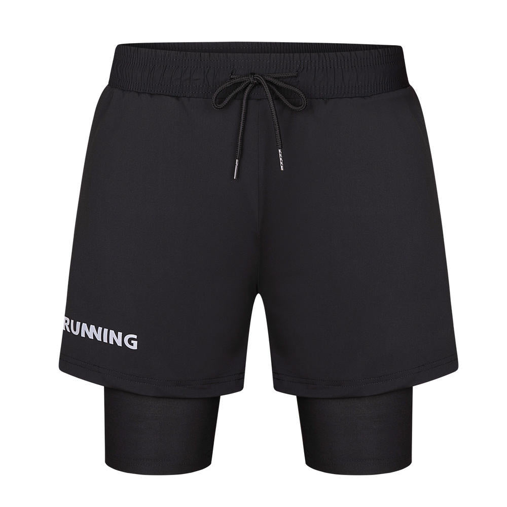 Pantaloncini da spiaggia da uomo Valstrend, doppio strato elasticizzato, anti-imbarazzo, stile casual e comodo per l'estate