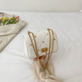 Borsa a tracolla estiva Valstrend con catena, rivetti moda, design popolare, stile casual e alla moda.
