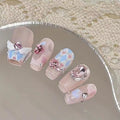 Stickers per unghie Miss Meow Valstrend shop con ali d'angelo e design raffinato, perfetti per una manicure avanzata e decorativa