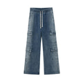 Loose Cargo Wide Leg Jeans