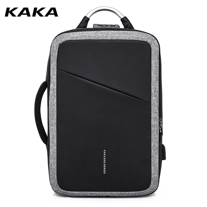 zaino in tessuto oxford Valstrend, con spallacci regolabili e tasche frontali, ideale per uso quotidiano e viaggi
