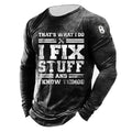 T-shirt e felpa stampata da uomo Valstrend Shop, design casual con stampa colorata, tessuto morbido e comodo.