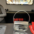 Borsa a tracolla con una spalla Valstrend, ciondolo Jingle, design elegante, in pelle sintetica nera con dettagli metallici.