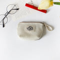 Borsa donna Valstrend in tessuto a nido d'ape, semplice e carina, ideale per la conservazione e l'organizzazione.