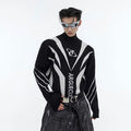 Men's Niche High Neckline Slim Knit Sweater
