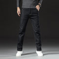 Jeans imbottiti in lana di pecora da uomo Valstrend shop, con fodera fleece isolante per l'inverno.