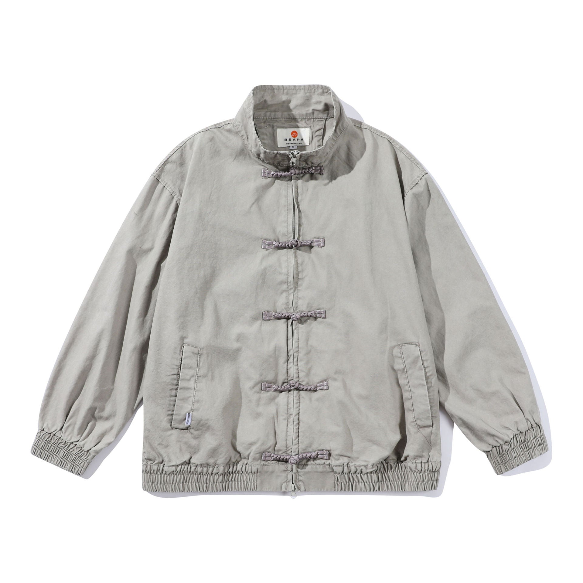 Giacca retrò da uomo Valstrend in stile cinese, vestibilità ampia e alla moda, perfetta per look casual e di tendenza.