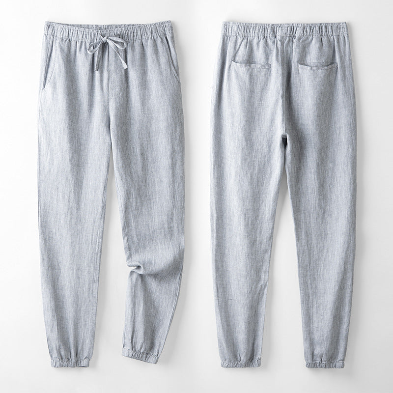 Linen Fashion Men's Casual Trousers