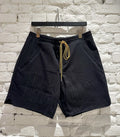 Summer Letter Embroidery Drawstring Short American Street Woven Craft Cotton Shorts