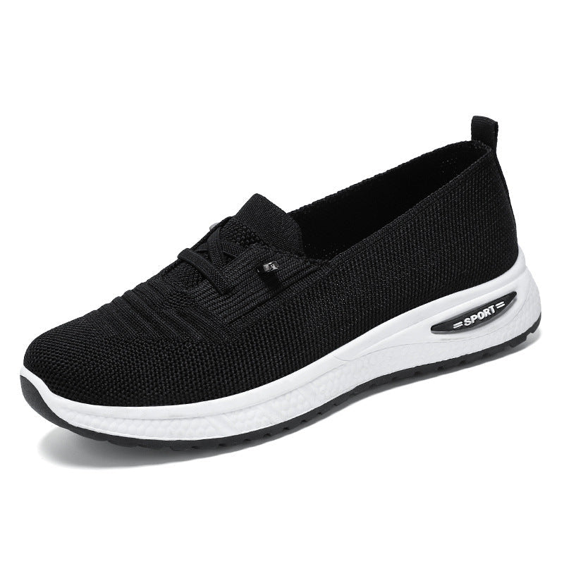 Scarpe traspiranti e comode per anziani e persone di mezza età, marca Valstrend, con suola morbida e design confortevole.