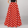 Women's Skirt Retro Dots Large Swing Dress