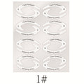 Stickers per eyeliner Valstrend shop, modelli di template per il trucco occhi, adesivi colorati per delineare gli occhi.