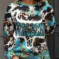 Maglietta a maniche lunghe casual donna Valstrend shop, tessuto morbido, colore neutro, vestibilità comoda e stile rilassato.