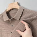 Camicia da uomo in velluto colorato con maniche lunghe e stile urbano, perfetta per l'autunno, marca Valstrend.