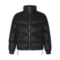 American Street Half Turtleneck Winter Thermal Cotton-padded Coat
