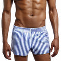 Boxer da uomo casual e larghi Valstrend, pantaloncini notturni morbidi e comodi per il sonno.