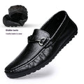 Casual Leather All-match British Slip-on Men's Shoes