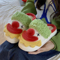 Halloween Funny Slippers For Women Winter Warm Non-slip