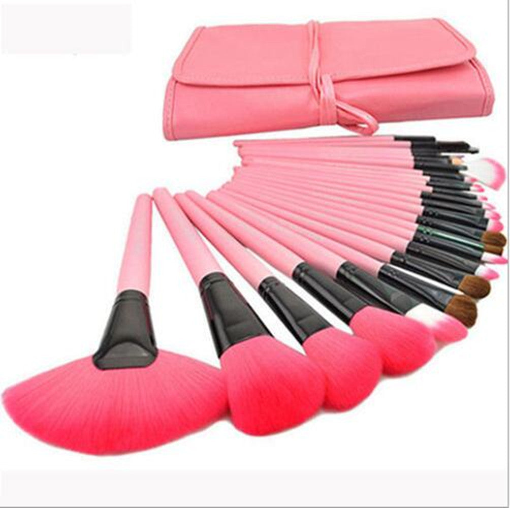 Set di 24 pennelli per il trucco Valstrend, pennelli di bellezza professionali per trucco occhi e viso, set completo di strumenti di bellezza