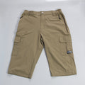 Pantaloni capri elasticizzati da uomo Valstrend, con più tasche, tessuto rapido asciugatura, stile lavoro dritto.