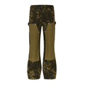 Pantaloni casual a stampa leopardata Valstrend per uomo e donna, pantaloni dritti con fantasia animalier in tessuto morbido.