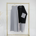 Vestito elegante da donna Valstrend Dubai con ricami fashion, stile turco e dettagli raffinati, in tessuto morbido e di alta qualità.